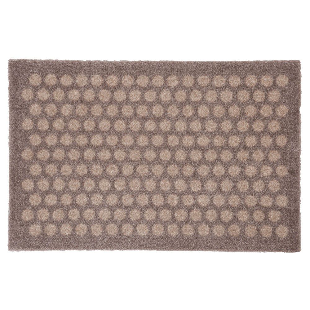 Hnědobéžová rohožka tica copenhagen Dot, 40 x 60 cm - Bonami.cz