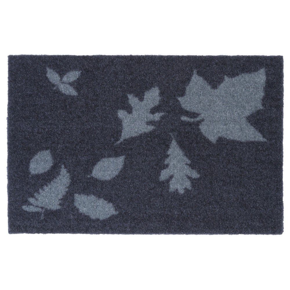 Modrošedá rohožka tica copenhagen Mega Leafes, 40 x 60 cm - Bonami.cz