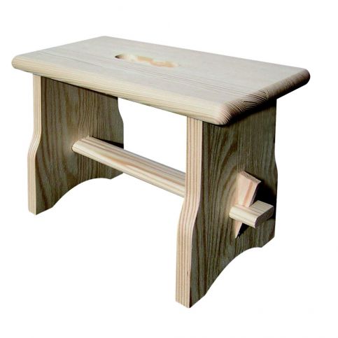 Stolička z borovicového dřeva Valdomo Italia, výška 20 cm - Bonami.cz