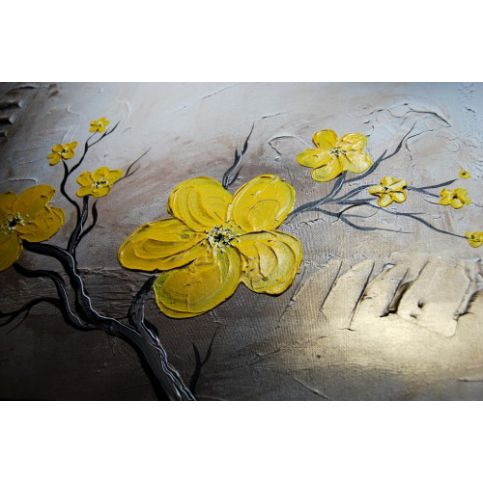 Obraz se žlutými květy - OZ M-byt