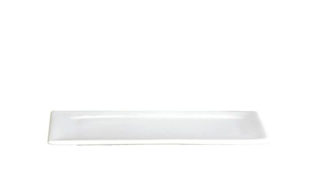Obdélníkový talíř 17 x 8,5 cm A TABLE ASA Selection - bílý - Homein.cz