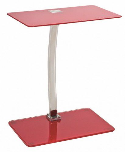 Odkládací stolek červený - CS - M-byt