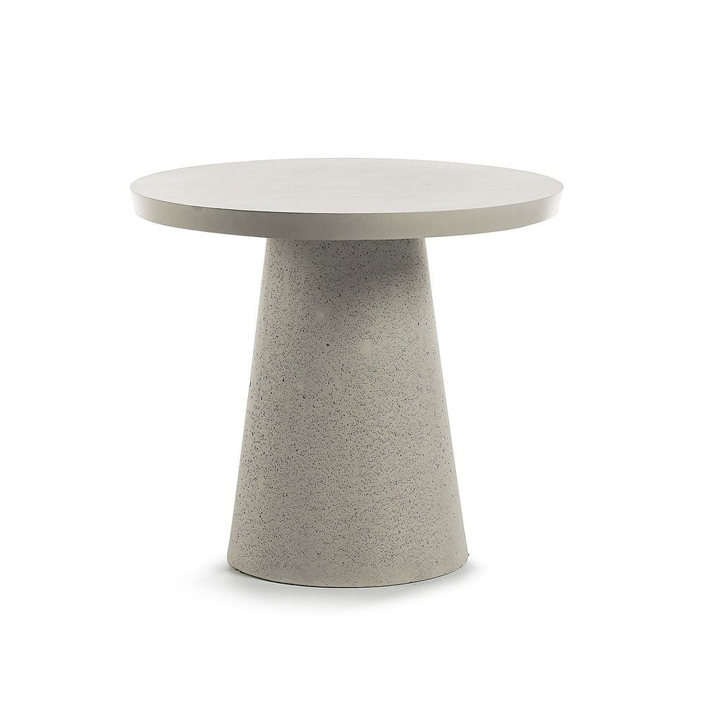 Šedý stolek La Forma Rhette, ⌀ 90 cm - Bonami.cz