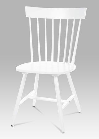 Celodřevěná bílá židle-AT - M-byt