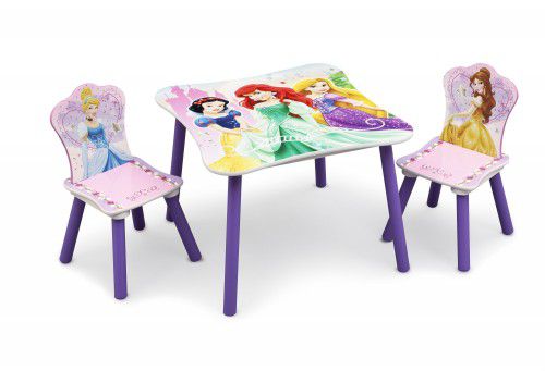 Dětský dřevěný stůl s židlemi Disney-BN - M-byt