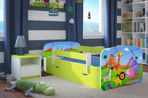 Dětská postel se zábranou-BN - M-byt