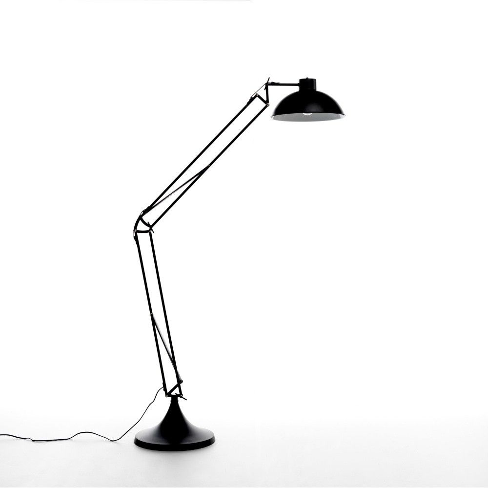 Černá stojací lampa Design Twist Isparta - Bonami.cz