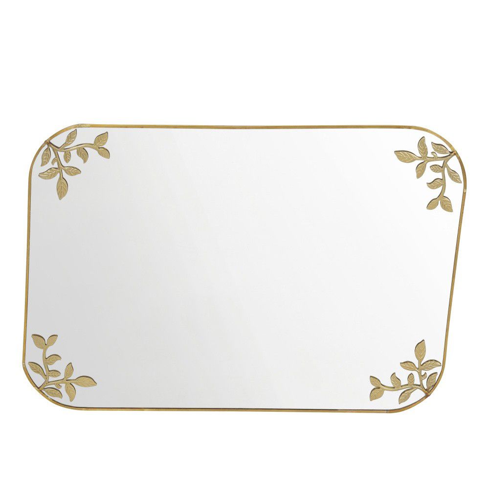 Dekorativní zrcadlo ve zlaté barvě A Simple Mess - Bonami.cz