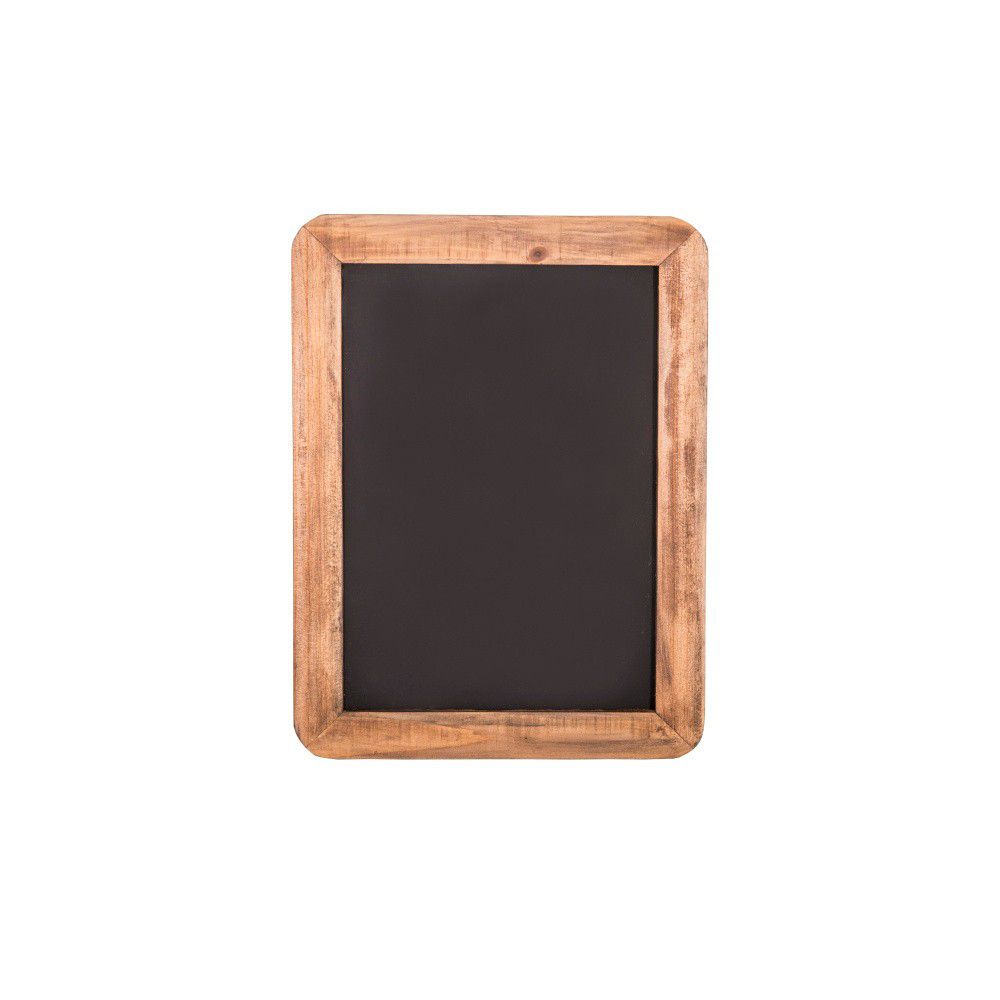 Černá břidlicová tabule v dřevěném rámu Antic Line, 28 x 20,5 cm - Bonami.cz