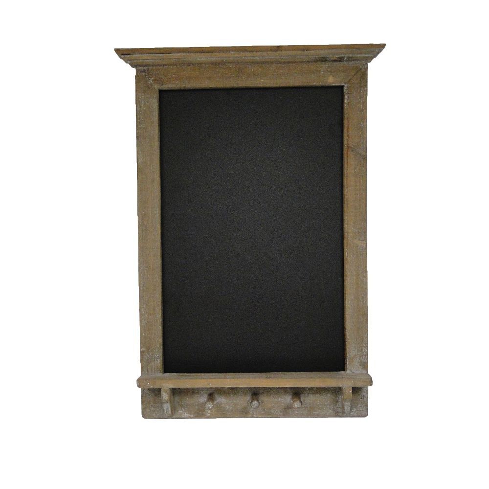 Černá břidlicová tabule v rámu z jedlového dřeva Antic Line, 45 x 72 cm - Bonami.cz