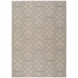 Béžový venkovní koberec Universal Silvana Caretto, 120 x 170 cm