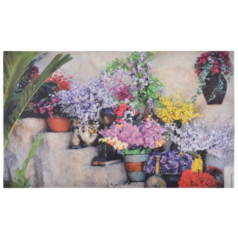 Podložka pod litinovou rohožku Esschert Design Flowers, 76,2 x 45, cm - Bonami.cz