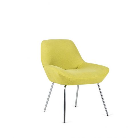 Žlutá židle Design Twist Taba - Bonami.cz