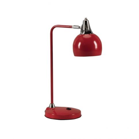 Červená stolní lampa Design Twist Papun - Bonami.cz