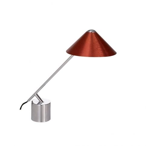 Stolní lampa s červeným stínidlem Design Twist Fao - Bonami.cz
