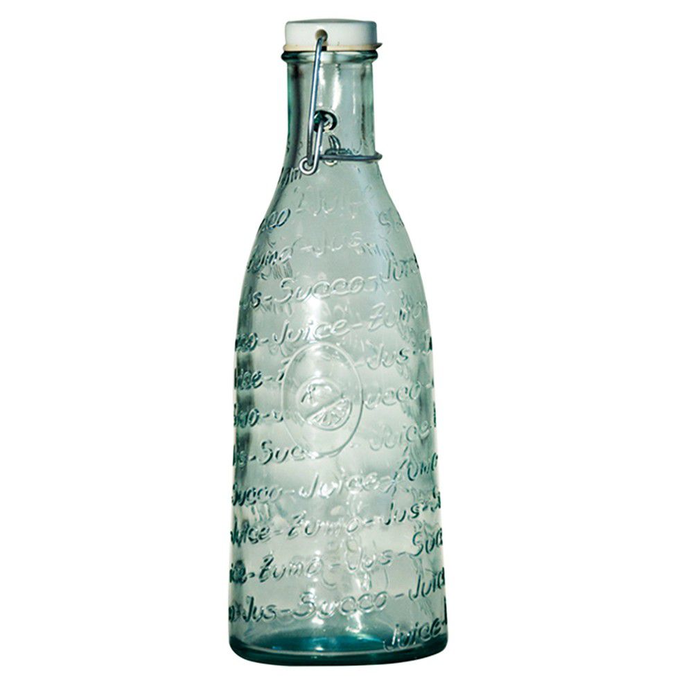 Lahev z recyklovaného skla na šťávu Ego Dekor Mediterraneo, 1000 ml - Bonami.cz