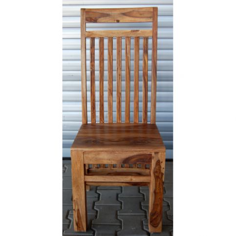 Židle Heritage z indického masivu palisandr Barva Only stain  RDC-618 - Lakšmi - Indický Nábytek.cz