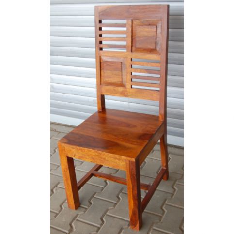 Židle z indického masivu palisandr Barva Only stain  SI-946 - Lakšmi - Indický Nábytek.cz