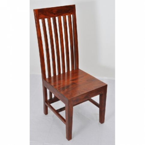 Židle Heritage z indického masivu palisandr Barva Only stain  RQ-166 - Lakšmi - Indický Nábytek.cz