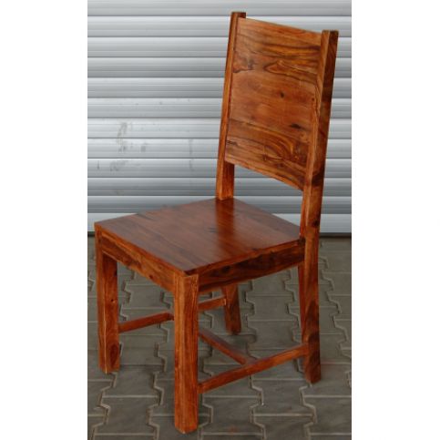 Židle z indického masivu palisandr Barva Barva č. 9 - Natural  6513 - Lakšmi - Indický Nábytek.cz