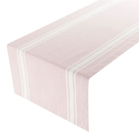 Světle růžový bavlněný běhoun na stůl Ego Dekor New French, 40 x 140 cm - Bonami.cz