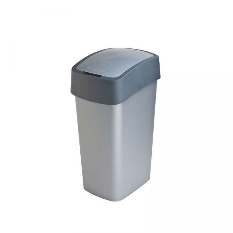 Curver Odpadkový koš FLIPBIN 45L - šedý - ATAN Nábytek