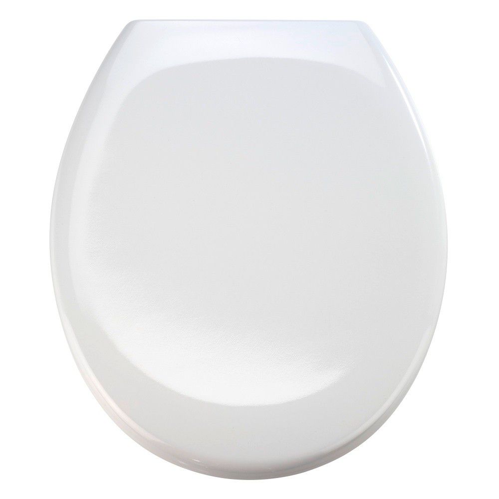 Bílé WC sedátko se snadným zavíráním Wenko Premium Ottana, 45,2 x 37,6 cm - Bonami.cz