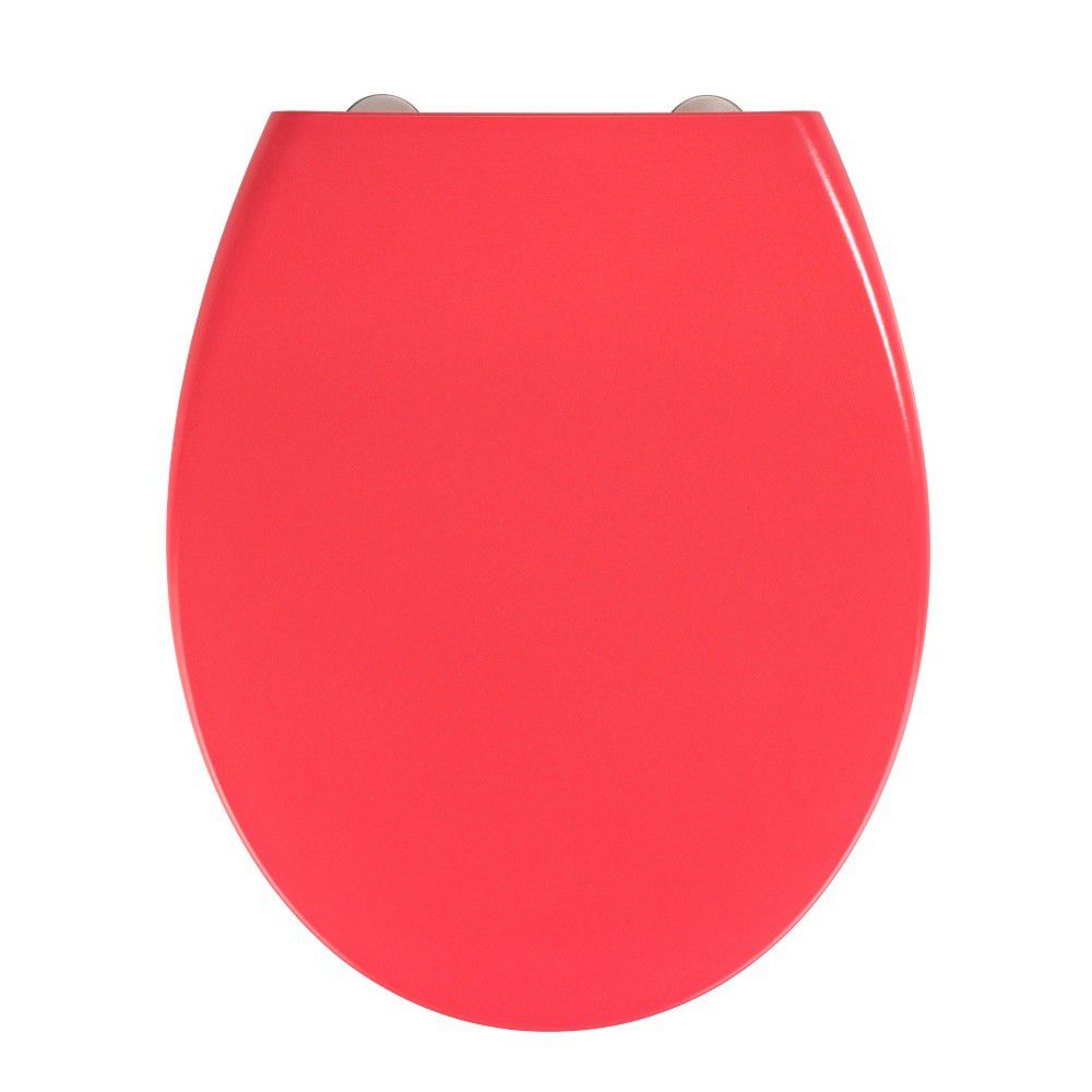WC prkénko v růžové barvě z duroplastu SAMOS, 9,5-19 cm, WENKO - EMAKO.CZ s.r.o.