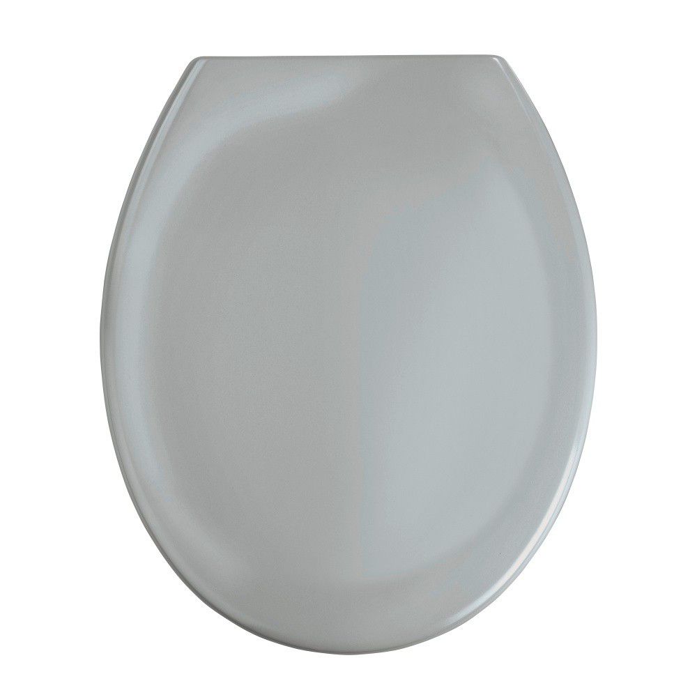 Světle šedé WC sedátko se snadným zavíráním Wenko Premium Ottana, 45,2 x 37,6 cm - Bonami.cz