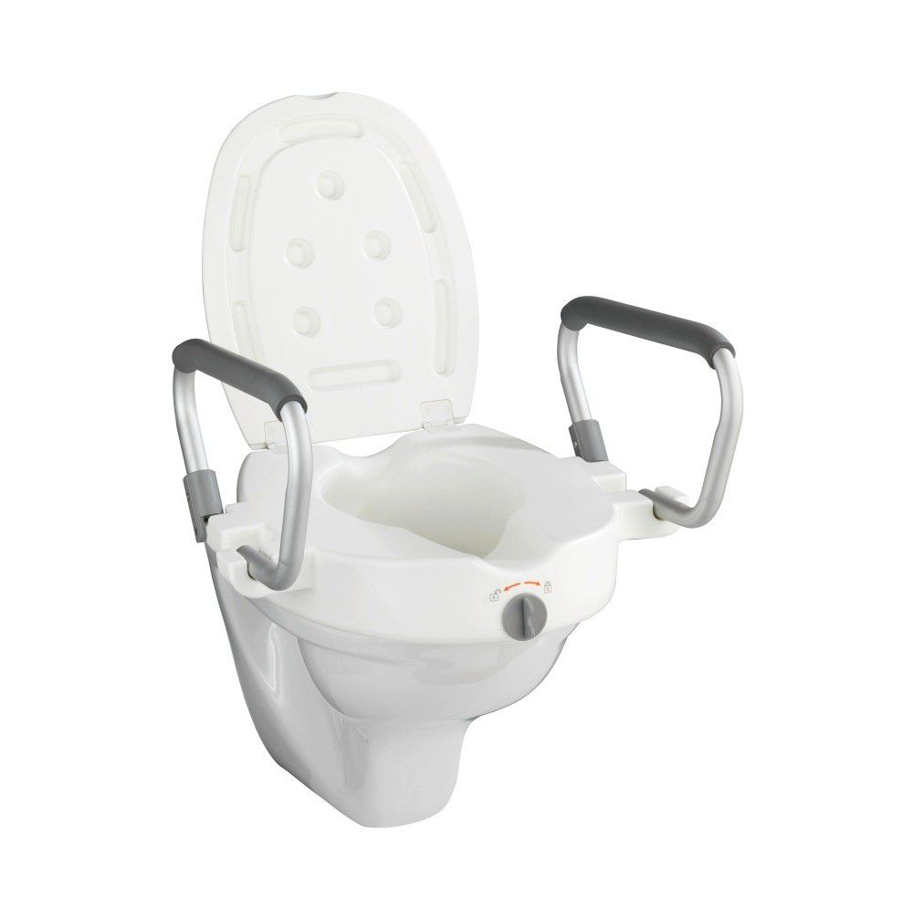 Secura Secura WENKO toaletní sedátko s rukojetí zatížení 130 kg - EMAKO.CZ s.r.o.