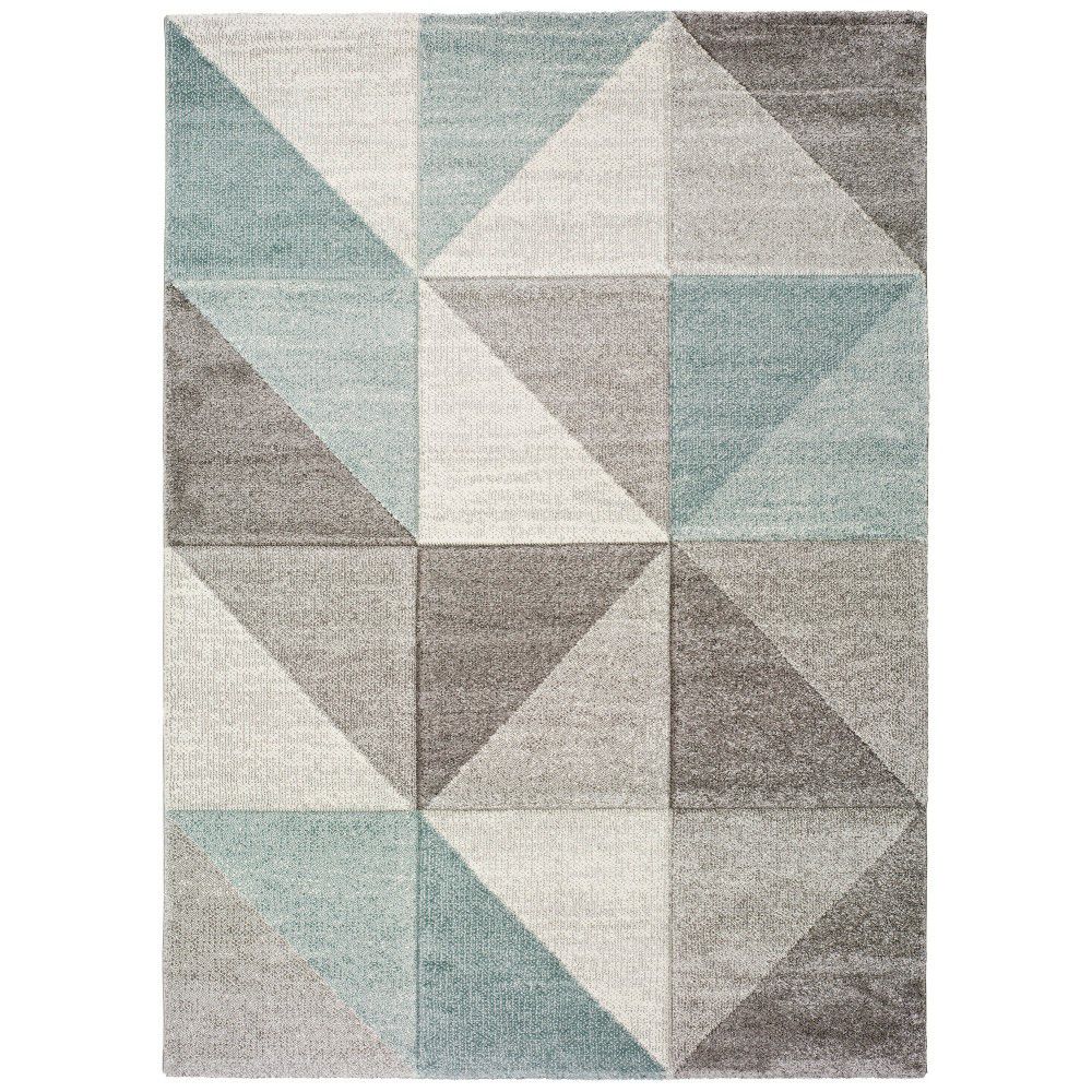 Modro-šedý koberec Universal Retudo Naia, 60 x 120 cm - Bonami.cz
