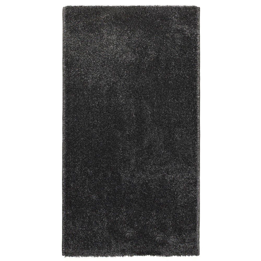 Tmavě šedý koberec Universal Velur, 57 x 110 cm - Bonami.cz
