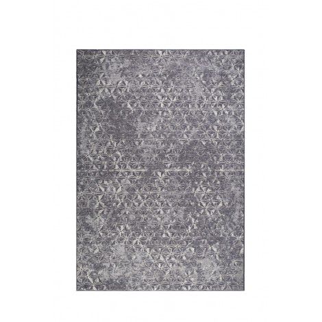 Modrý koberec ZUIVER MILLER 170x240 cm s geometrickými vzory - Designovynabytek.cz
