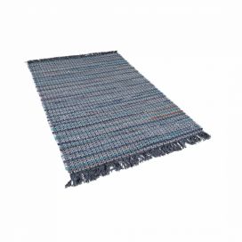 Šedý bavlněný koberec 80x150 cm BESNI