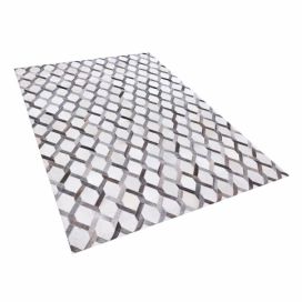 Šedý geometrický koberec 160x230 cm AYDIN