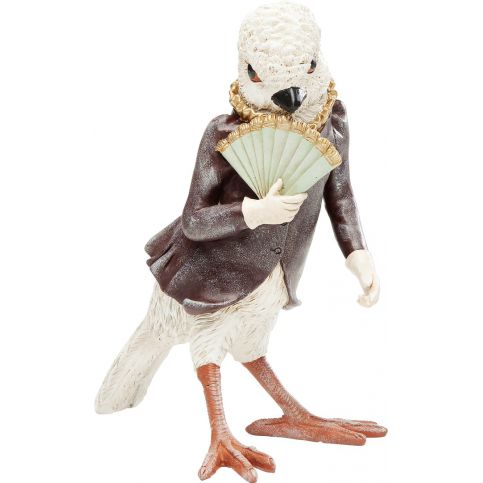 Dekorativní figurka Gentlemen Bird - bílá - KARE