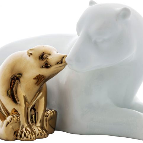 Dekorativní figurka Polar Bear Love - malá - KARE