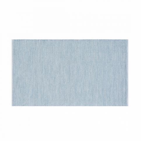 Světle modrý bavlněný koberec 80x150 cm DERINCE Beliani.cz