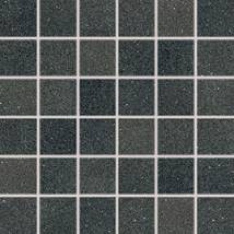 Mozaika Rako Grain černá 30x30 cm, pololesk, rektifikovaná DDM06675.1 - Siko - koupelny - kuchyně
