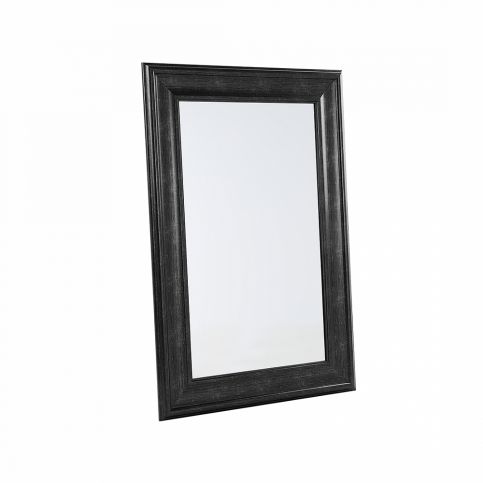 Nástěnné zrcadlo v dekorativním rámu 61 x 91 cm černé LUNEL Beliani.cz