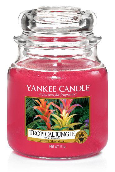 Yankee Candle vonná svíčka Tropical Jungle Classic střední - Different.cz