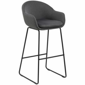 Barová židle Ally šedý