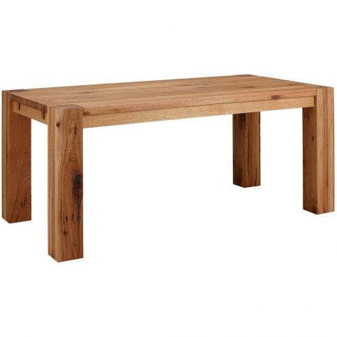 Jídelní stůl z masivního dubového dřeva Støraa Matrix, 90 x 160 cm - Bonami.cz