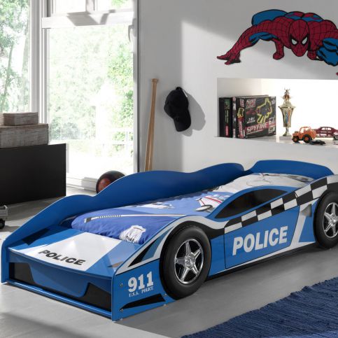 Dětská postel policejní auto - Nábytek aldo - NE