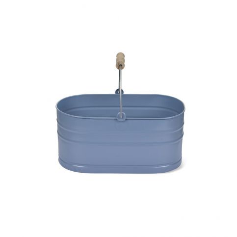Modrý smaltovaný košík na mycí prostředky Garden Trading Utility Bucket Dorset - Bonami.cz