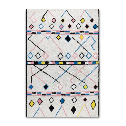 Barevný ručně tkaný koberec z bavlny HF Living Morocco, 120 x 170 cm - Bonami.cz