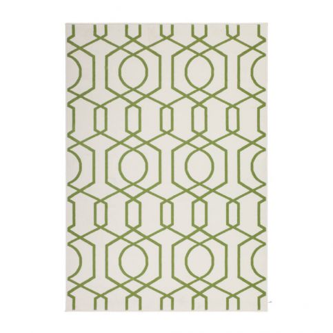 Zelený koberec Kayoom Stella Elfenbein Grun, 160 x 230 cm - Bonami.cz
