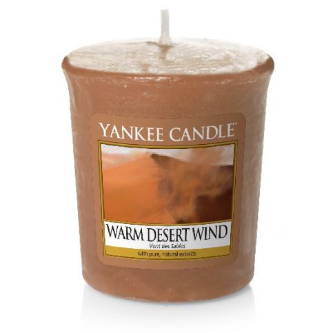 Yankee Candle vonná votivní svíčka Warm Desert Wind - Different.cz