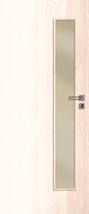 Interiérové dveře Naturel Deca pravé 80 cm borovice bílá DECA10BB80P - Siko - koupelny - kuchyně