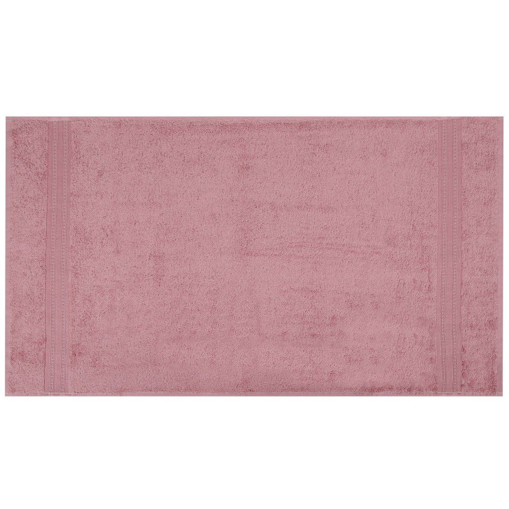 Tmavě růžová osuška z bavlny a bambusového vlákna Lavinya, 70 x 140 cm - Bonami.cz